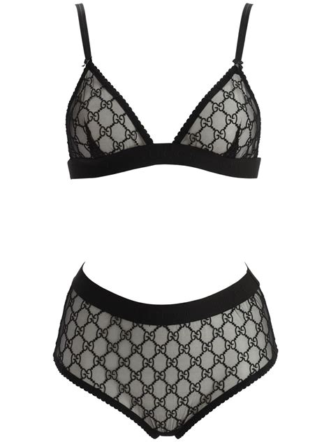 gucci underwear and bra set